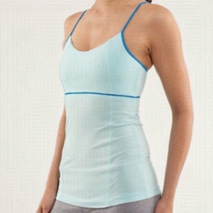 Lululemon Luminous Tank Top Adjustable strap Sz 6